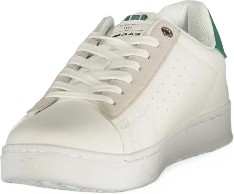 GAS perforated panelled sneakers Wit - Foto 2