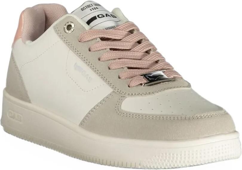 GAS perforated panelled sneakers Wit - Foto 3