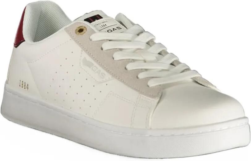 GAS perforated panelled sneakers Wit - Foto 3