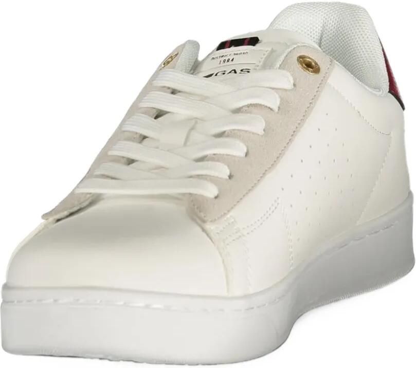 GAS perforated panelled sneakers Wit - Foto 2