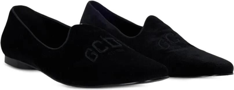 GCDS Fluwelen loafers Zwart - Foto 5
