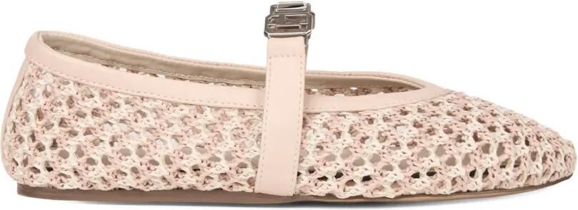 GCDS Geweven ballerina's Beige