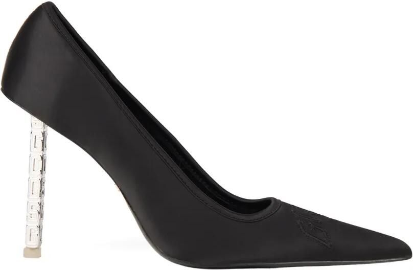 GCDS Pumps met geborduurd logo Zwart