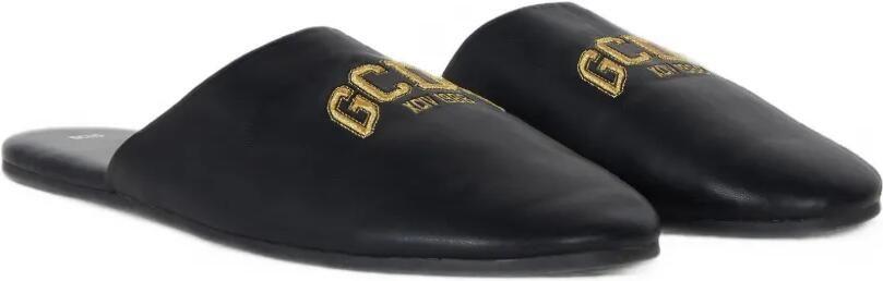 GCDS Slippers met ronde neus en geborduurd logo Zwart - Foto 5