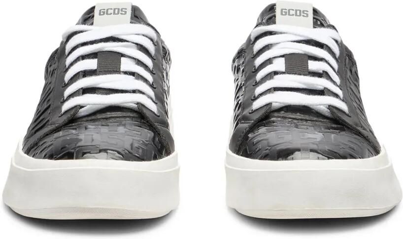 GCDS Sneakers met gelakt monogram Zwart - Foto 4