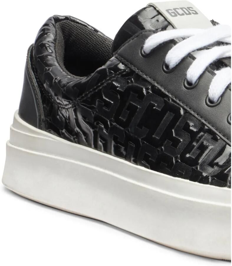 GCDS Sneakers met gelakt monogram Zwart - Foto 3