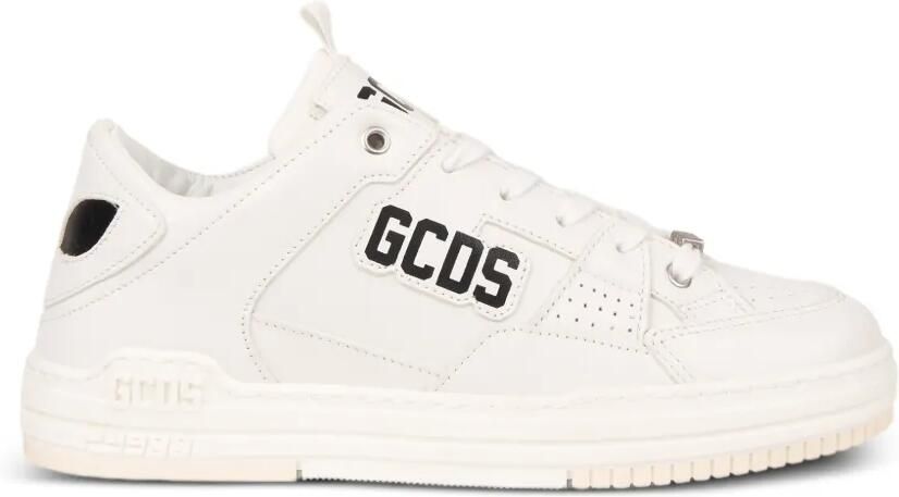GCDS Sneakers met logo-applicatie Wit