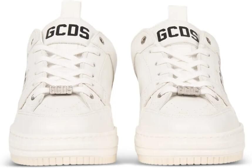 GCDS Sneakers met logo-applicatie Wit - Foto 4