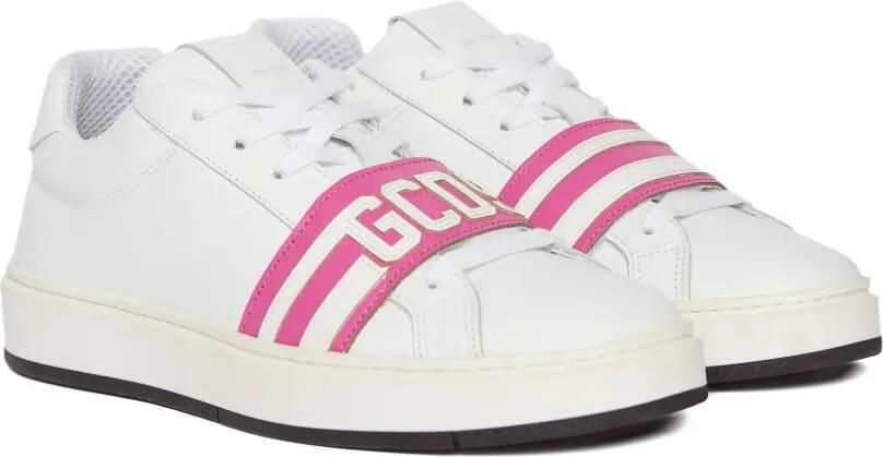 GCDS Sneakers met logoband Wit - Foto 5