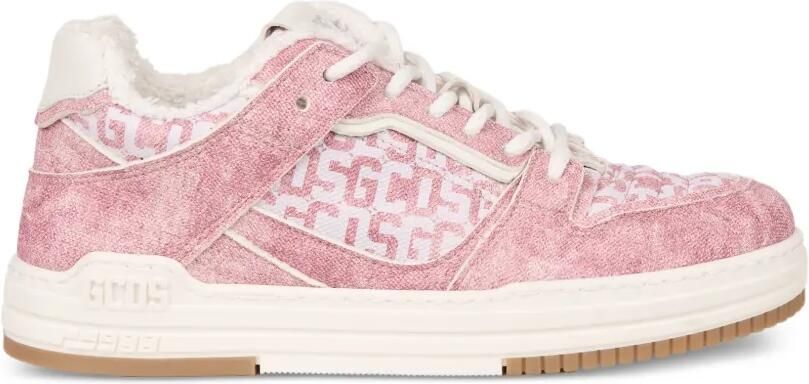 GCDS Sneakers met logoprint Roze