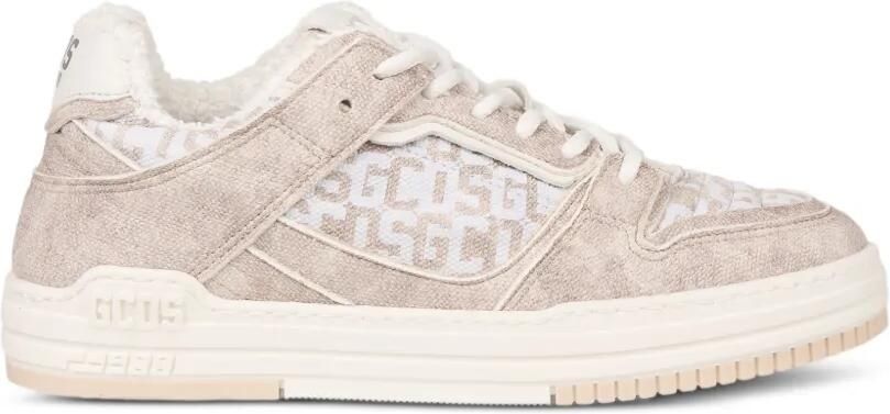 GCDS Sneakers met logoprint Wit