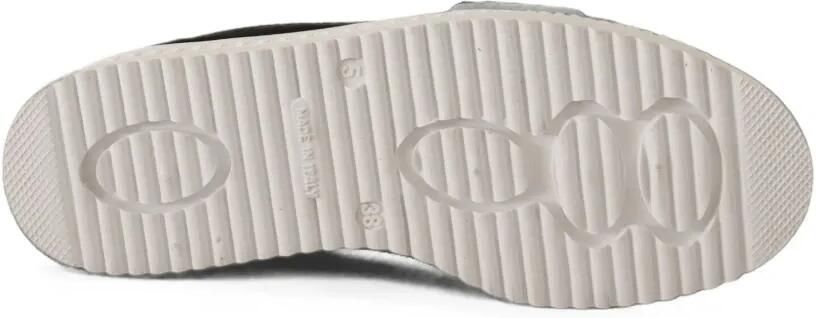 GCDS Suède sneakers met logoband Zwart - Foto 5