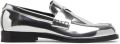 GCDS Wirdo loafers met spiegelend effect Zilver - Zilver