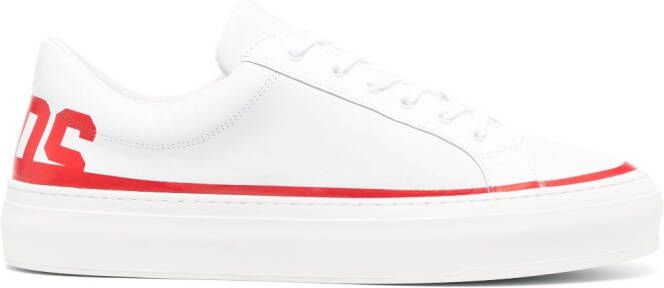 GCDS Sneakers met logoprint Wit