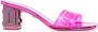 GCDS Metallic muiltjes Roze - Thumbnail 1