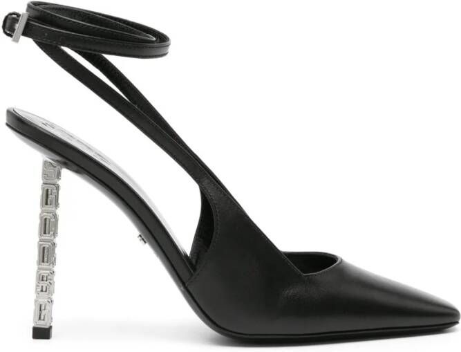 GCDS Slingback pumps Zwart