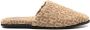 GCDS Slippers met logo-reliëf Bruin - Thumbnail 1