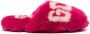 GCDS Slippers met logoprint Roze - Thumbnail 1