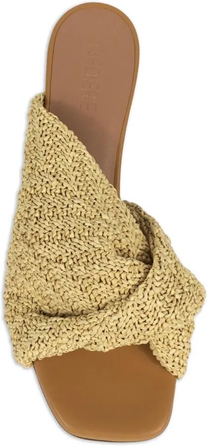 Gedebe Mariel sandalen met gedraaid detail Beige - Foto 2