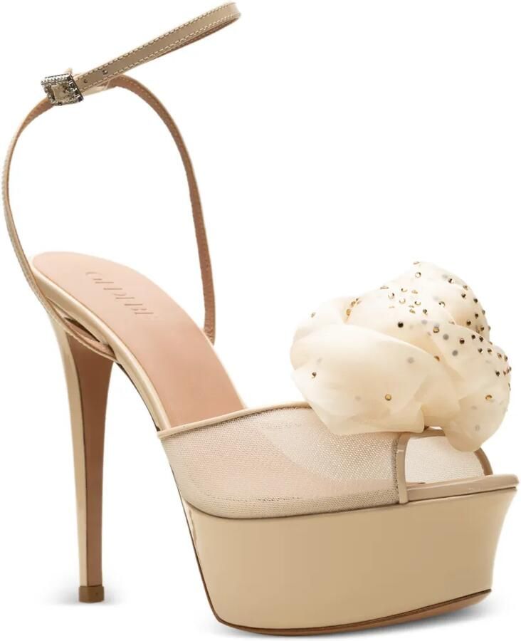 Gedebe Peonia sandalen met hak Beige - Foto 2