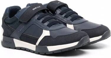 Geox Kids Alfier low-top sneakers Blauw