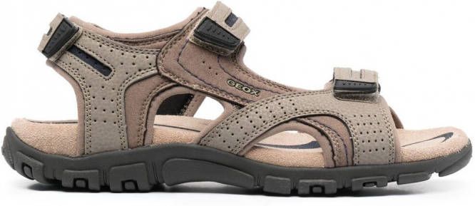 Geox Sandalen met klittenband Beige