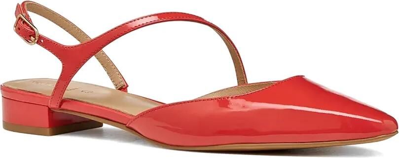 Geox 15 Giselda slingback pumps met puntige neus Rood - Foto 5