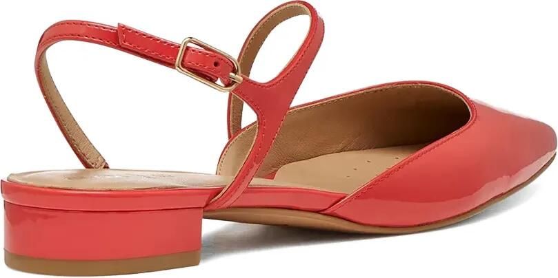 Geox 15 Giselda slingback pumps met puntige neus Rood - Foto 2