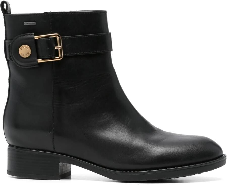 Geox 30 mm Felicity Abx biker boots Zwart