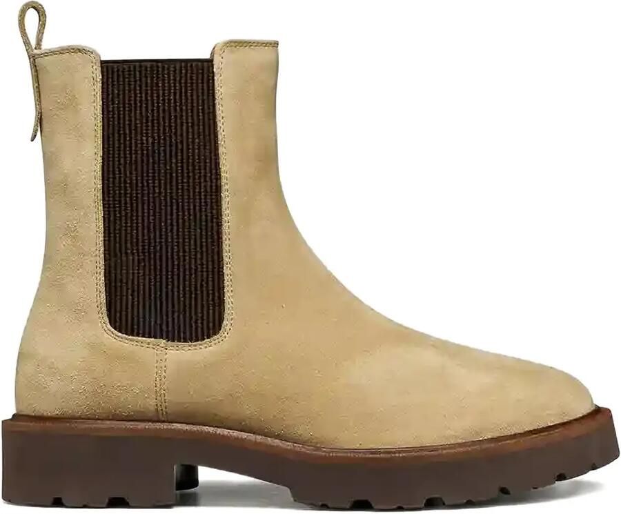 Geox 40 mm Norize laarzen met chunky zool Beige