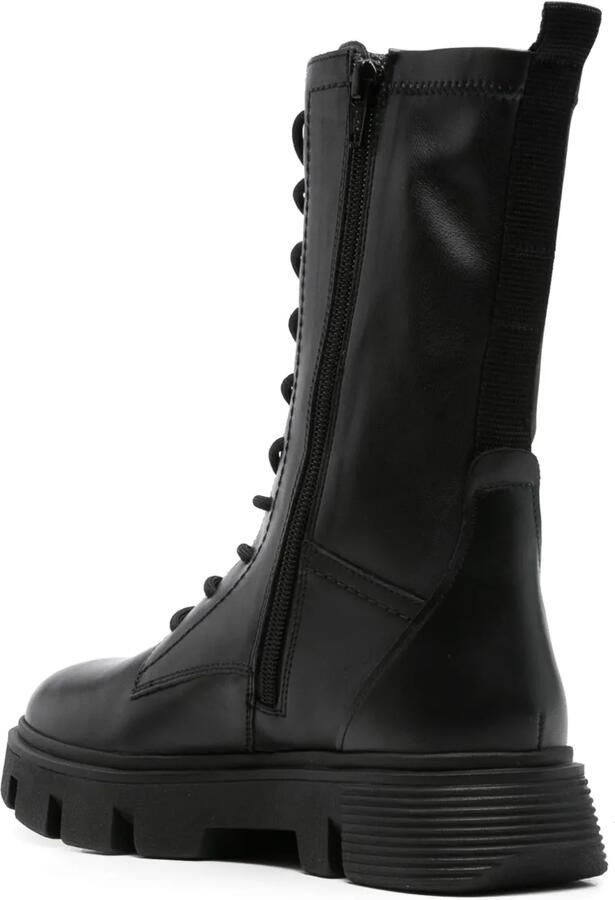 Geox 40 mm Vilde combat boots Zwart - Foto 2