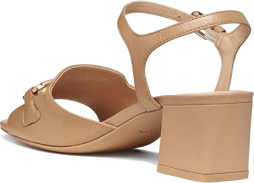 Geox 50 New Eraklia sandalen met horsebit-detail en gespsluiting Beige - Foto 3