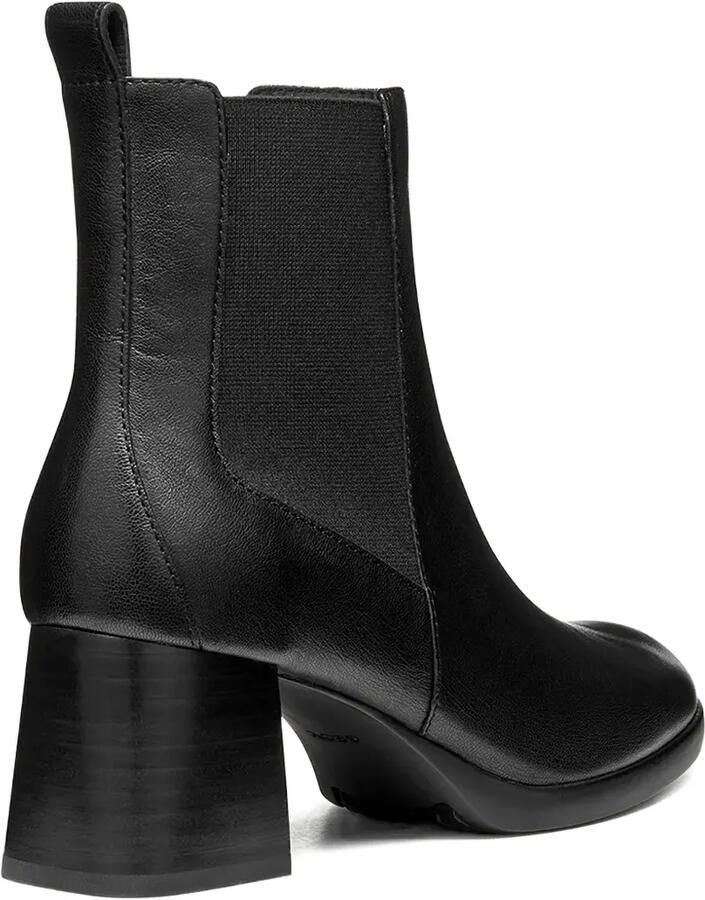 Geox 60 mm Walk Pleasure 55 enkellaarzen met blokhak Zwart