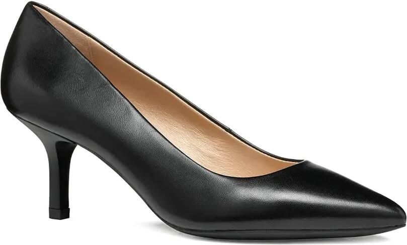 Geox 60mm Kleopy kalfsleren pumps Zwart - Foto 3