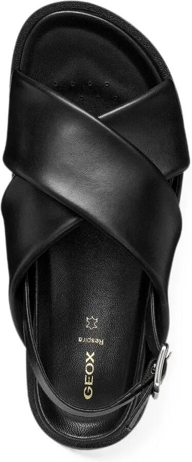 Geox Adelash H crossover slingback sandalen Zwart - Foto 4