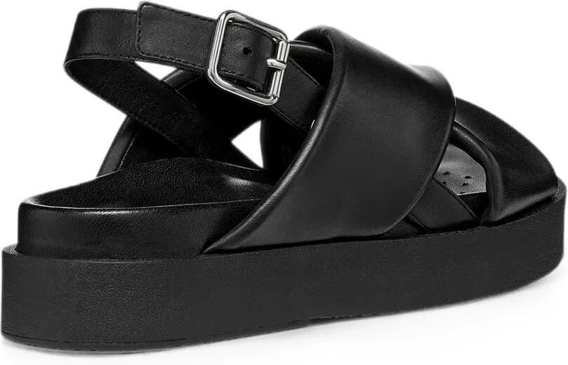 Geox Adelash H crossover slingback sandalen Zwart - Foto 2