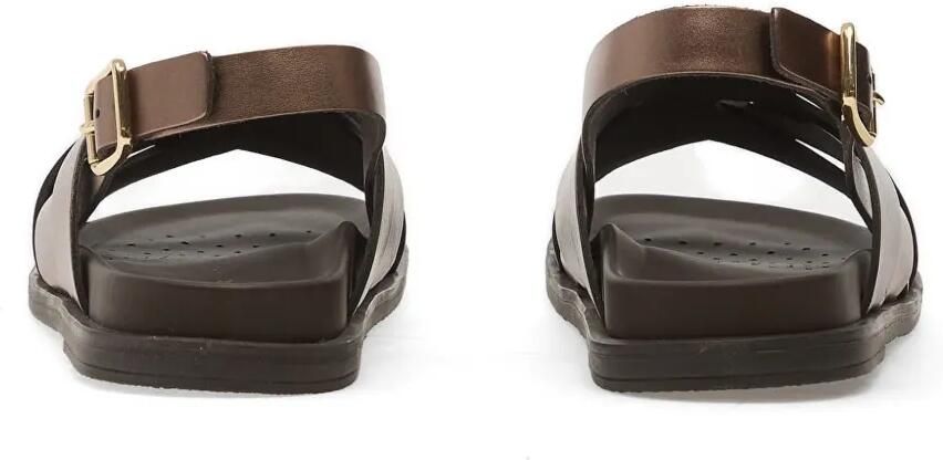 Geox Adelash sandalen met gekruiste bandjes Bruin - Foto 2