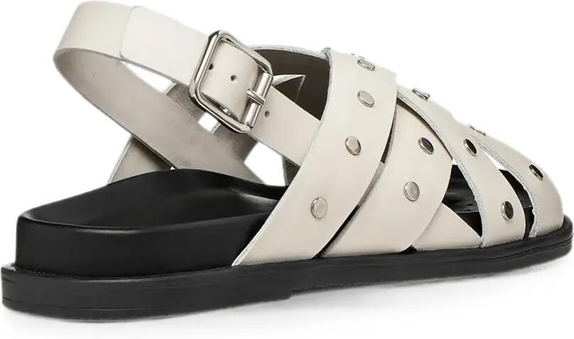 Geox Adelash sandalen met gekruiste bandjes en studs Beige - Foto 2