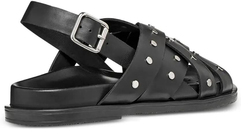 Geox Adelash sandalen met gekruiste bandjes en studs Zwart - Foto 2