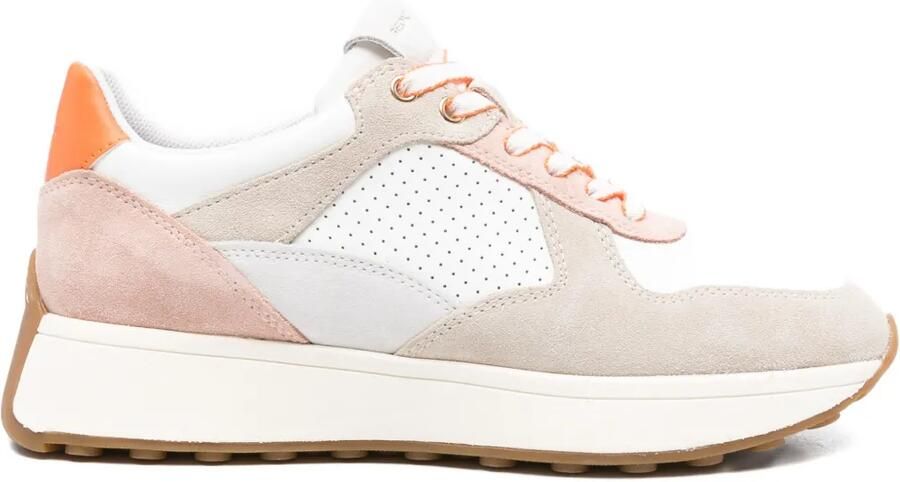Geox Amabel sneakers met vlakken Wit