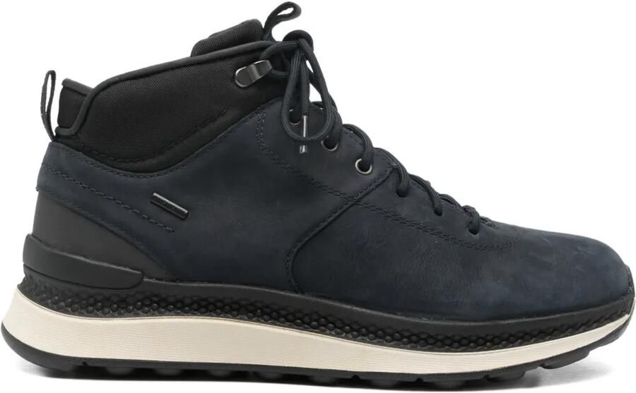 Geox Apherica leren laarzen Blauw