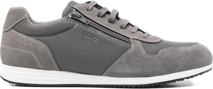 Geox Arthien sneakers met ritsdetail Grijs