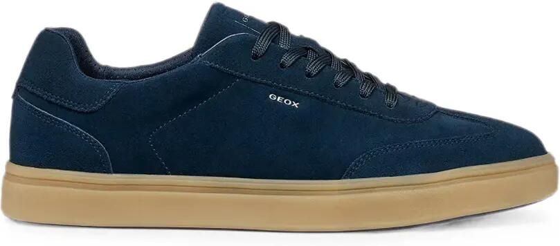 Geox Baltmoore suède sneakers Blauw