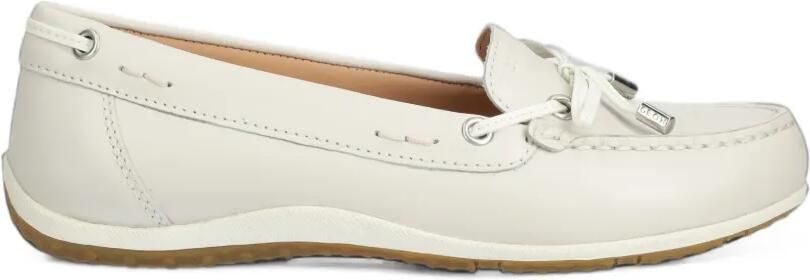 Geox Loafers met strikdetail Wit