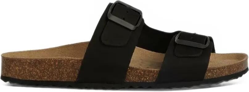 Geox Brionia sandalen met gespband Zwart