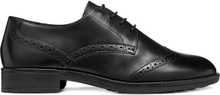 Geox Brogues met veters Zwart