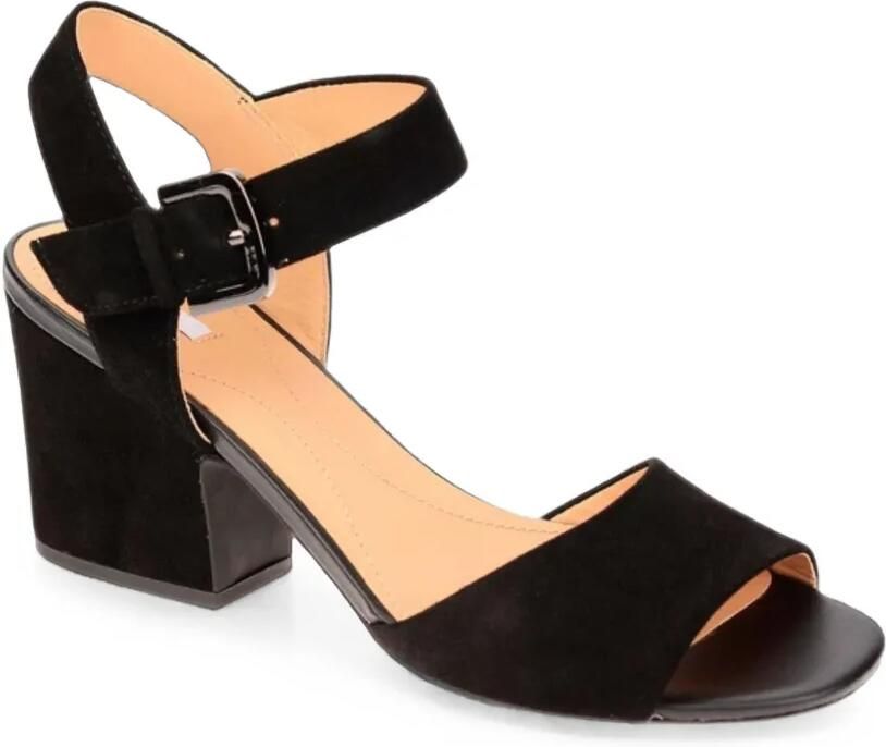 Geox Sandalen met blokhak en gespsluiting Zwart - Foto 3