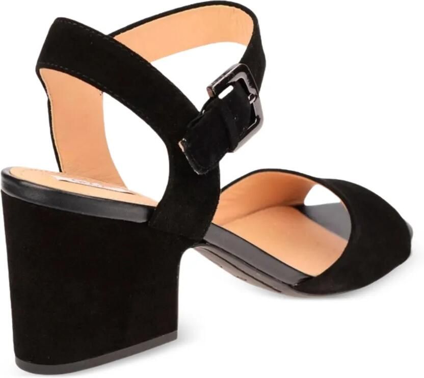Geox Sandalen met blokhak en gespsluiting Zwart - Foto 2