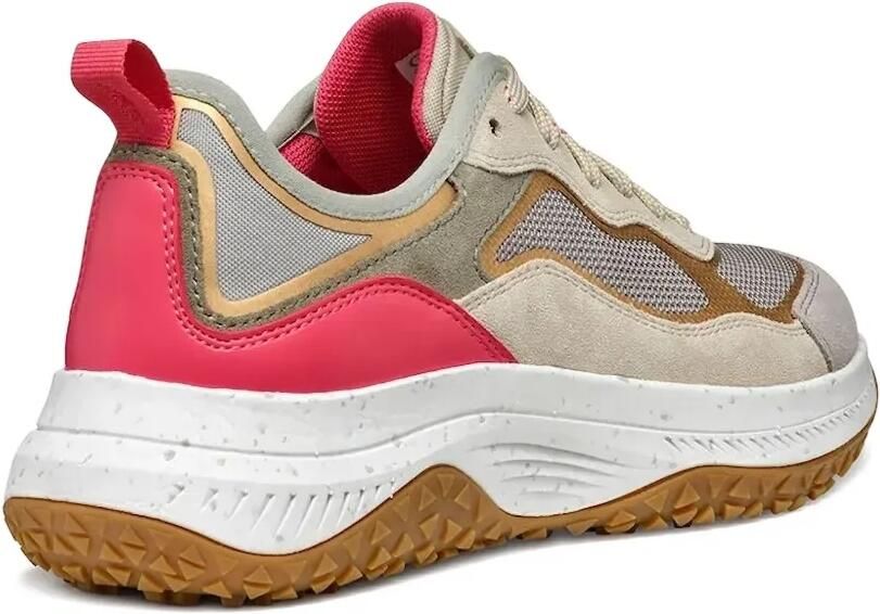 Geox Chunky sneakers met mesh vlakken Beige - Foto 2