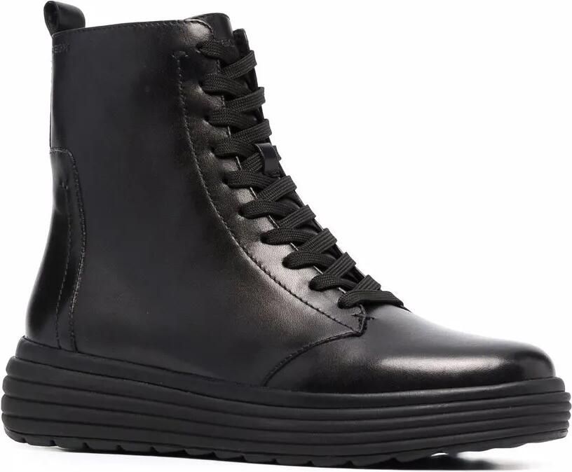 Geox Chunky veterlaarzen Zwart